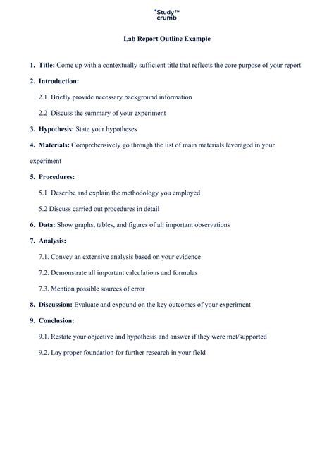 How to Write a Lab Report: Writing Steps, Format.